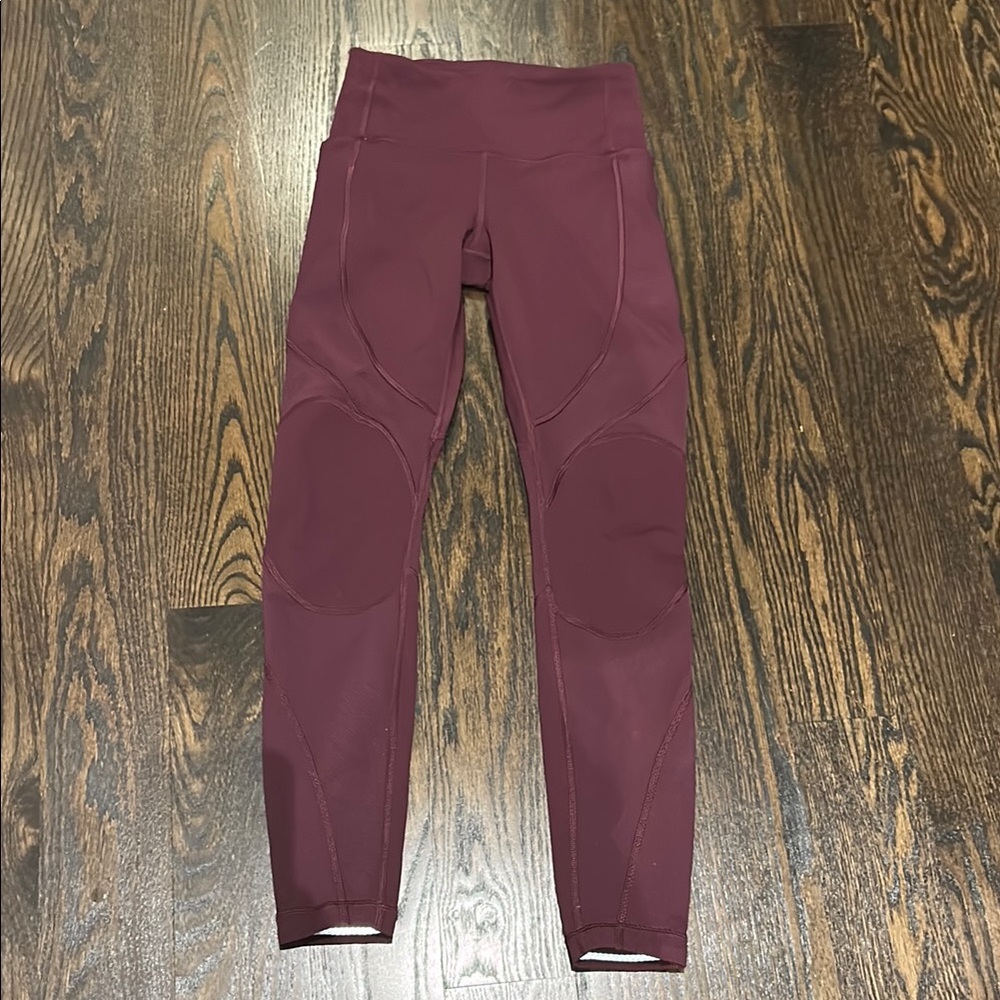 Lululemon Maroon Leggings - size 4
